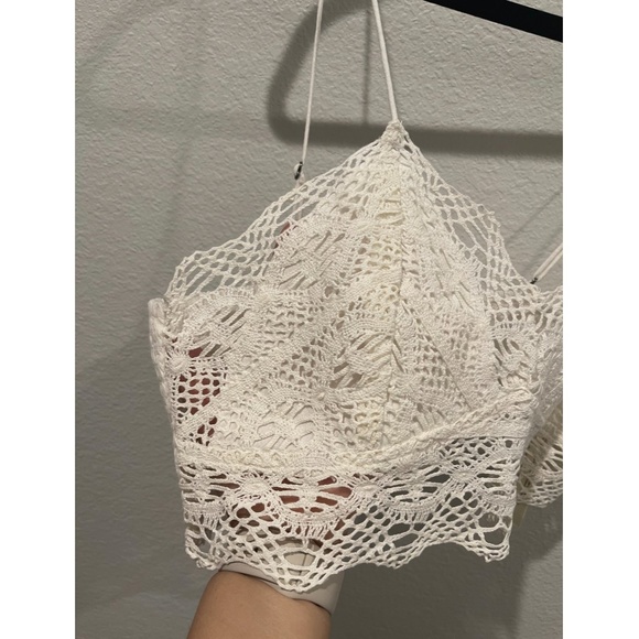 FREE PEOPLE Mariana Antique White Bralette - Picture 6 of 7